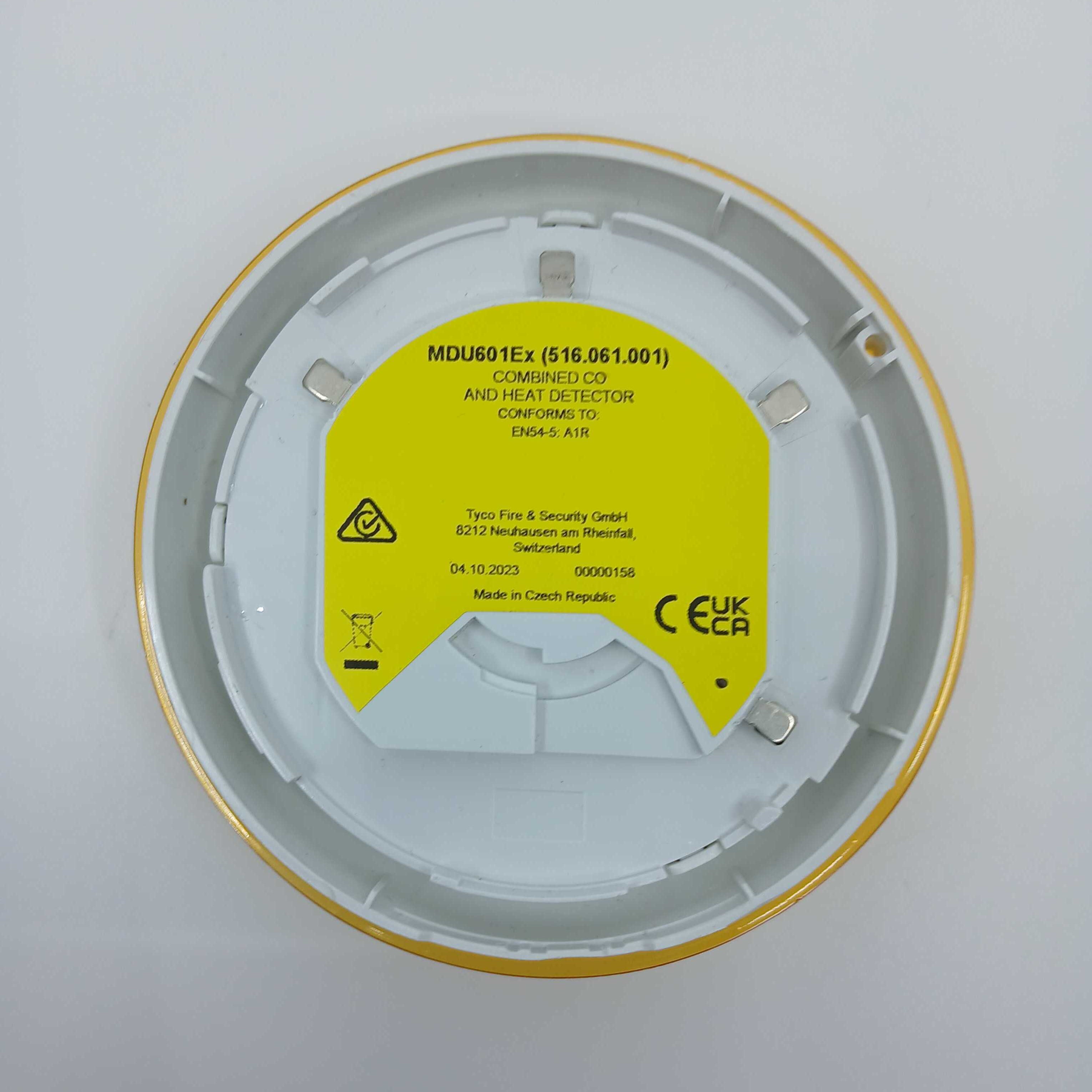 FireClass 516.061.001.Y MDU601Ex Enhanced Carbon Monoxide Fire & Heat Detector - JEM Systems UK