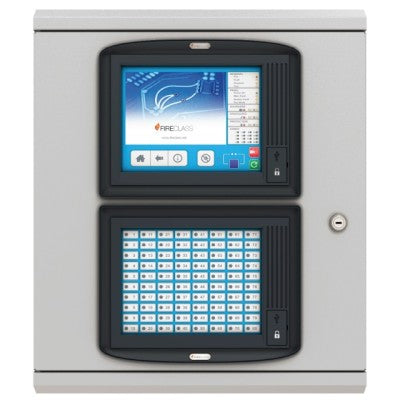 FireClass 557.200.951 FC708D 4-8 Loop Touchscreen Fire Alarm Control Panel - JEM Systems UK