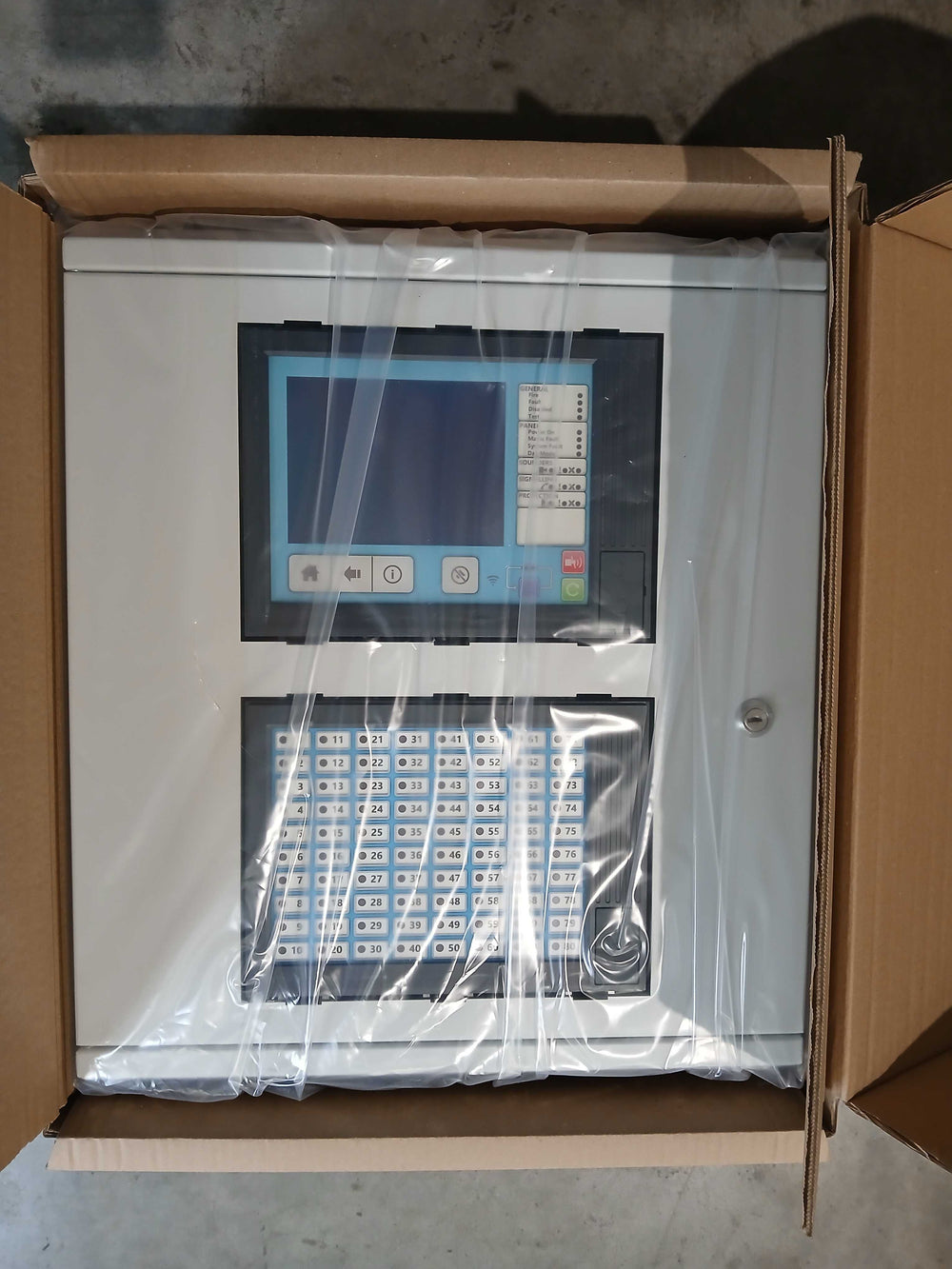 FireClass 557.200.951 FC708D 4-8 Loop Touchscreen Fire Alarm Control P