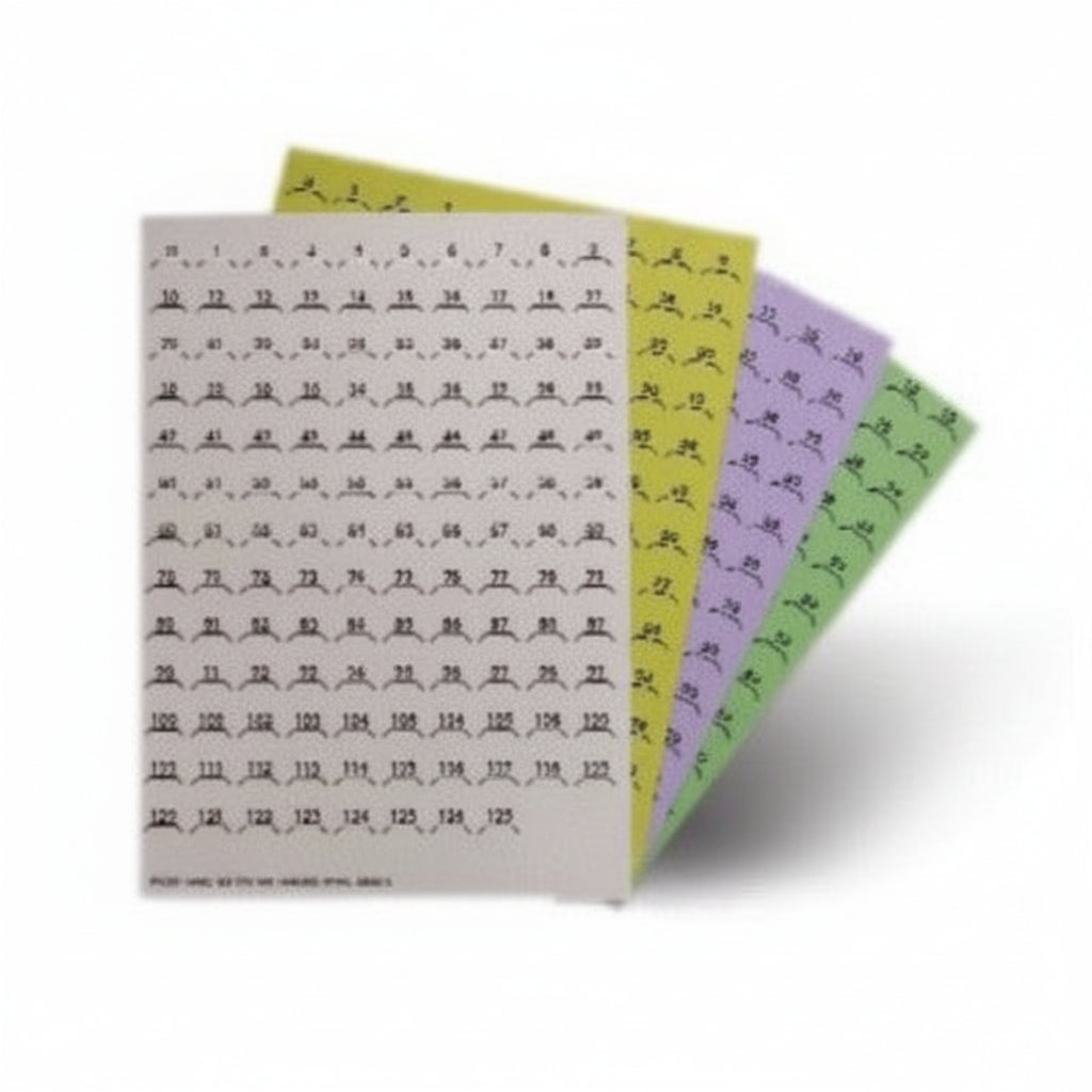 FireClass 599.047.020 Zone Labels - Zones 141 – 160 - JEM Systems UK