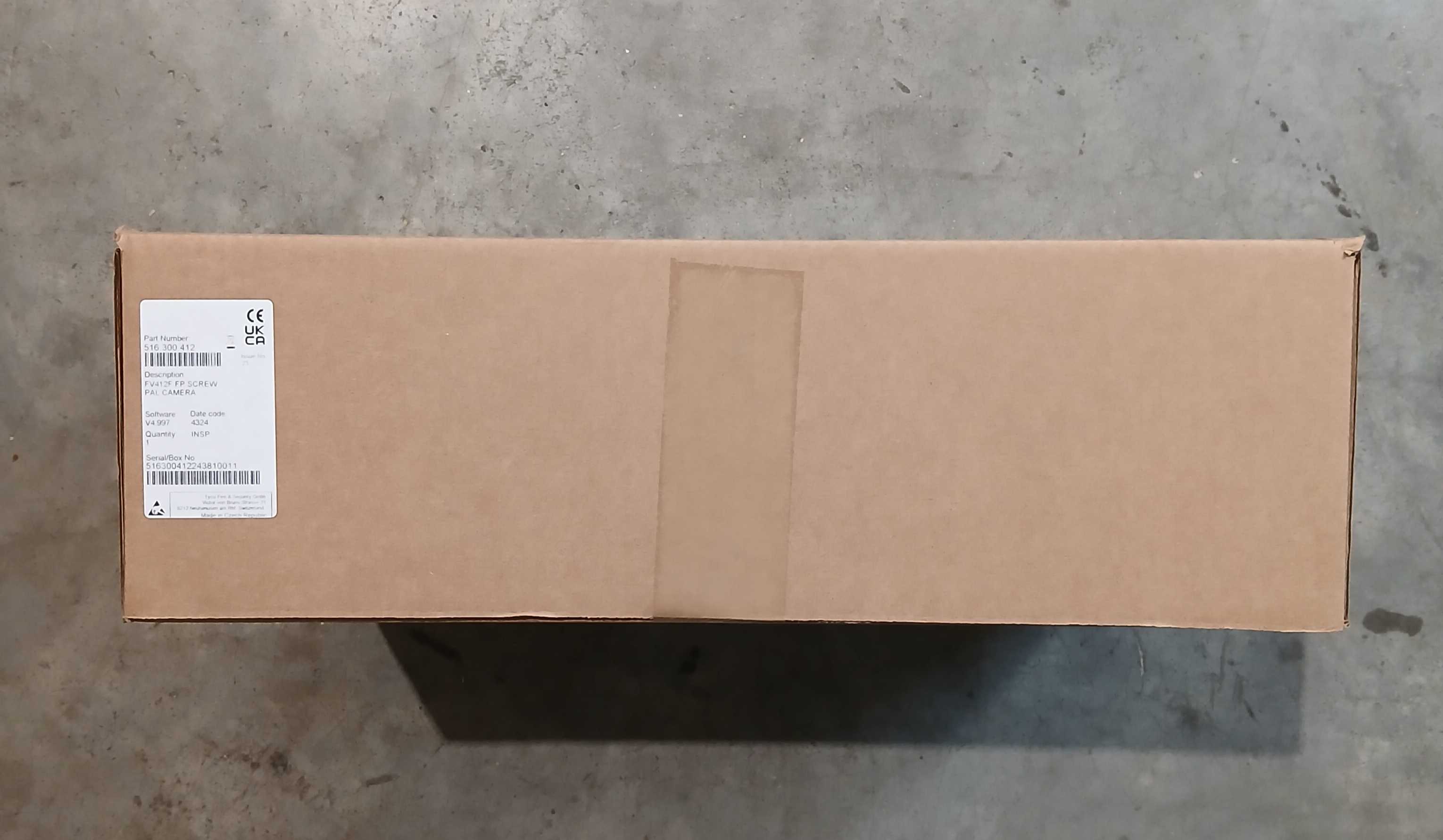 FireClass 516.300.412 FV412F Triple IR Flame Detector with Pal Camera