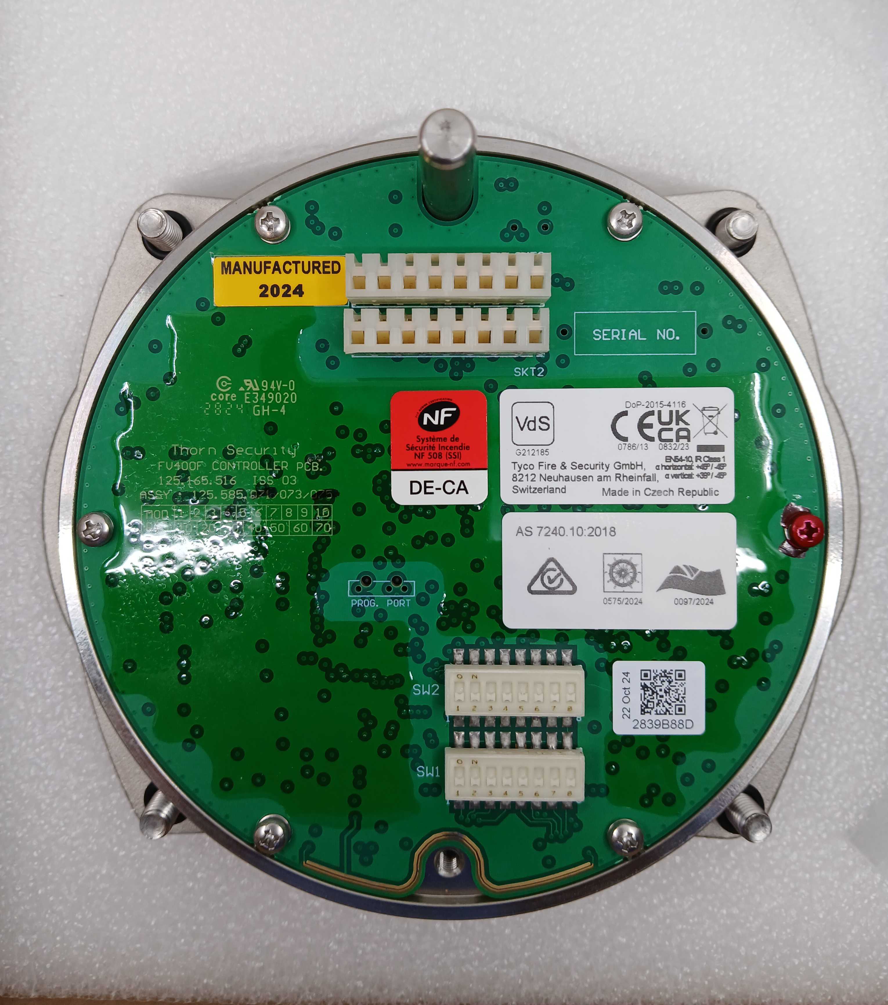 FireClass 516.300.412 FV412F Triple IR Flame Detector with Pal Camera