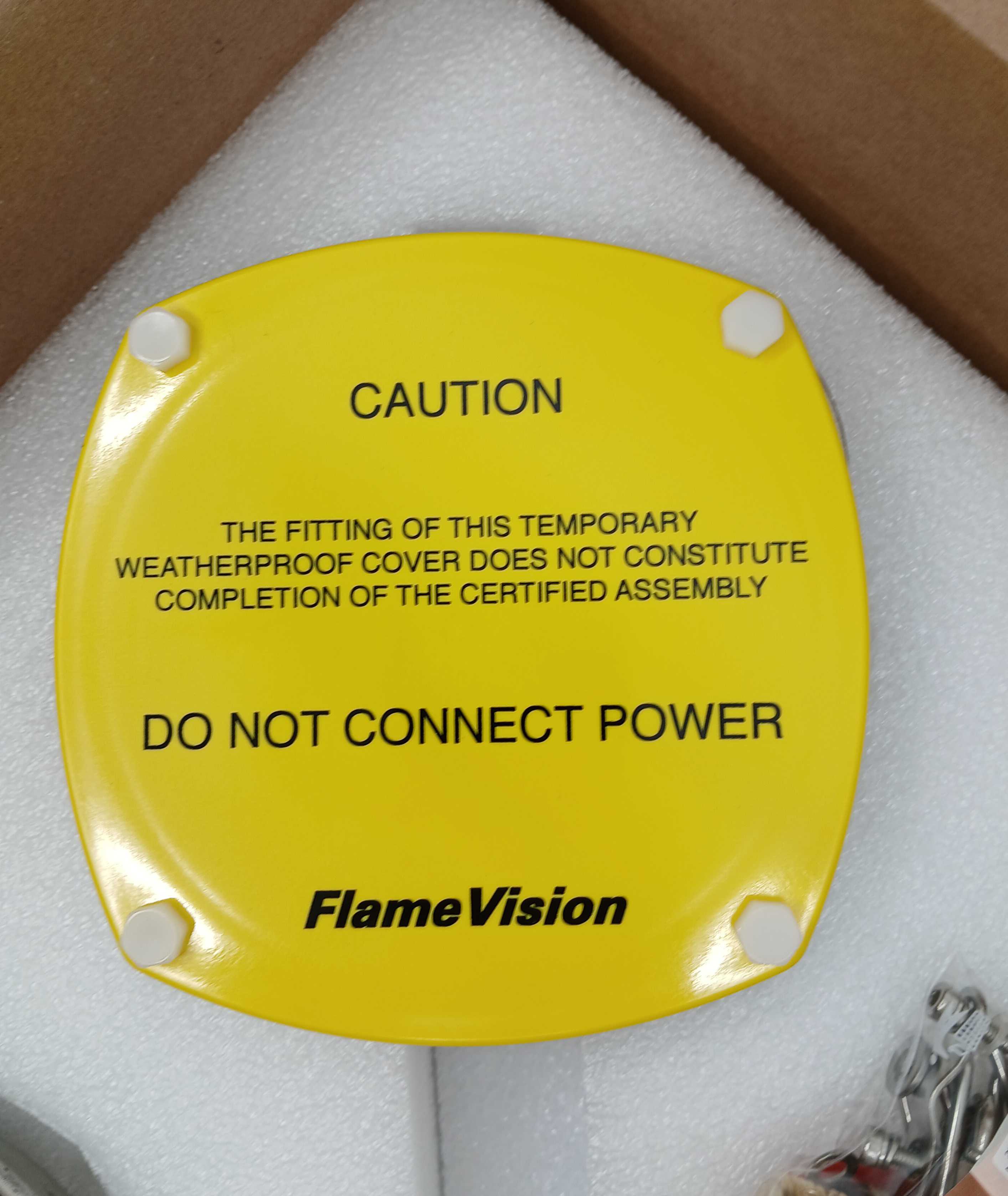 FireClass 516.300.412 FV412F Triple IR Flame Detector with Pal Camera