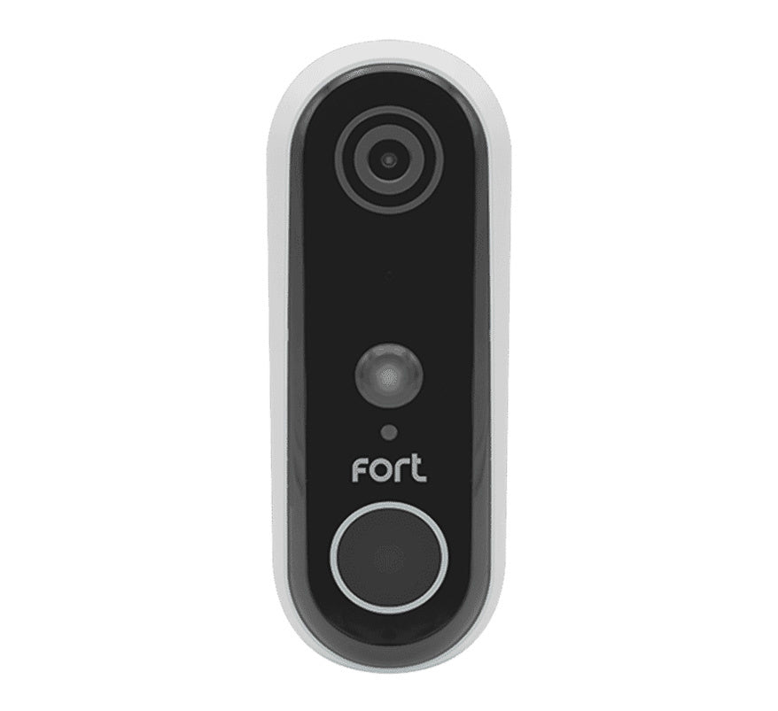 ESP Fort Smart Wi-Fi Video Doorbell IP54 with Plug-in Chime (ECSPDB) - JEM Systems UK