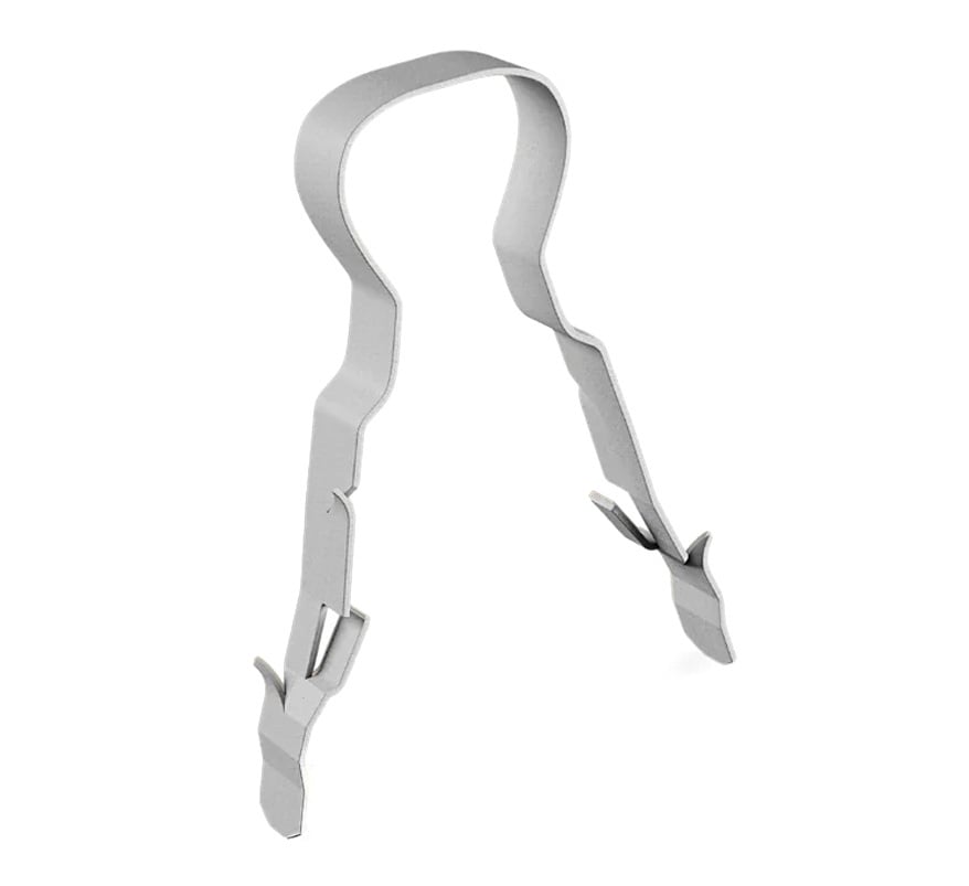 LINIAN FireClip 9-11mm Double, Galvanised (Pack of 100) (1LCGALV9112) - JEM Systems UK