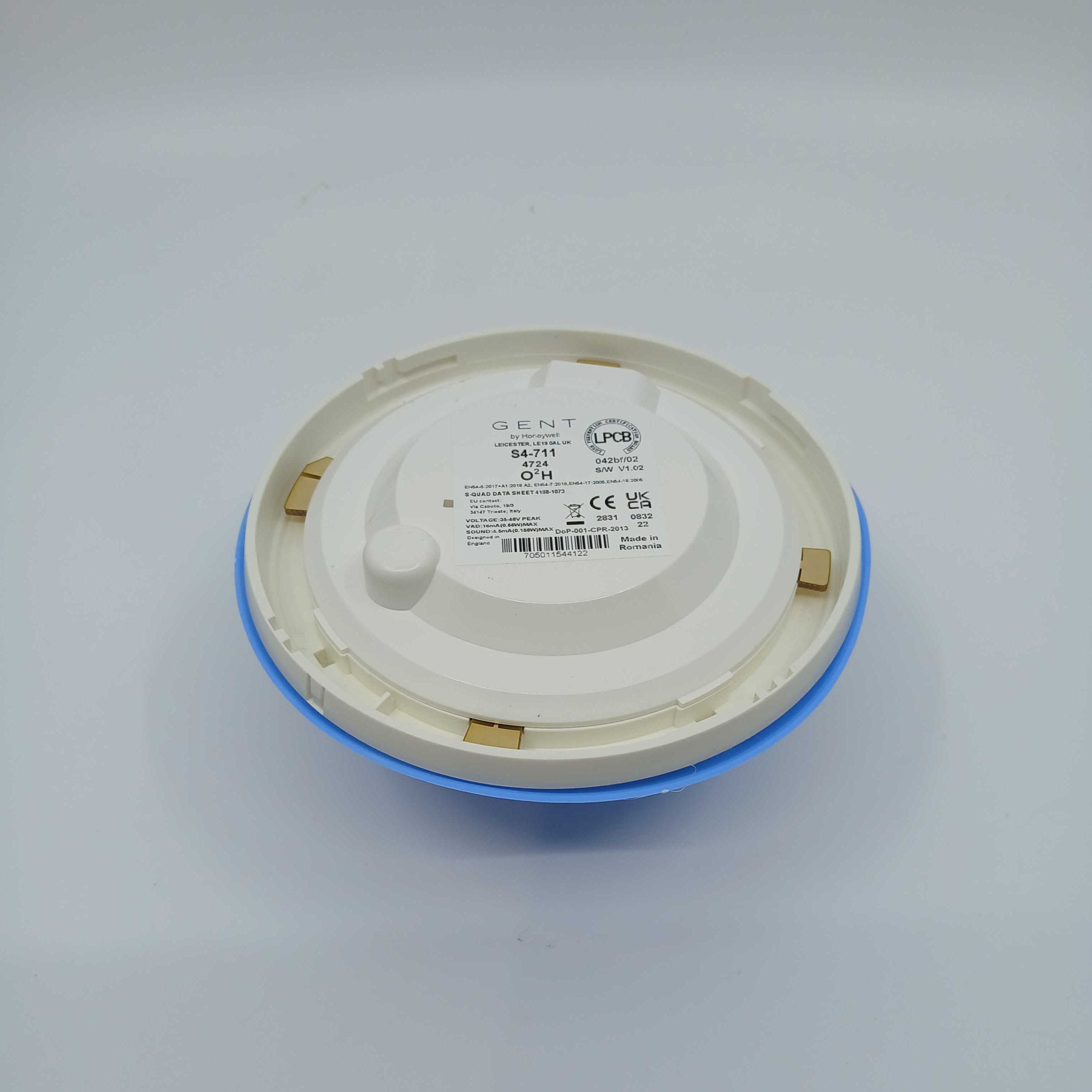 Gent S4-711 Dual Optical Heat Detector - JEM Systems UK