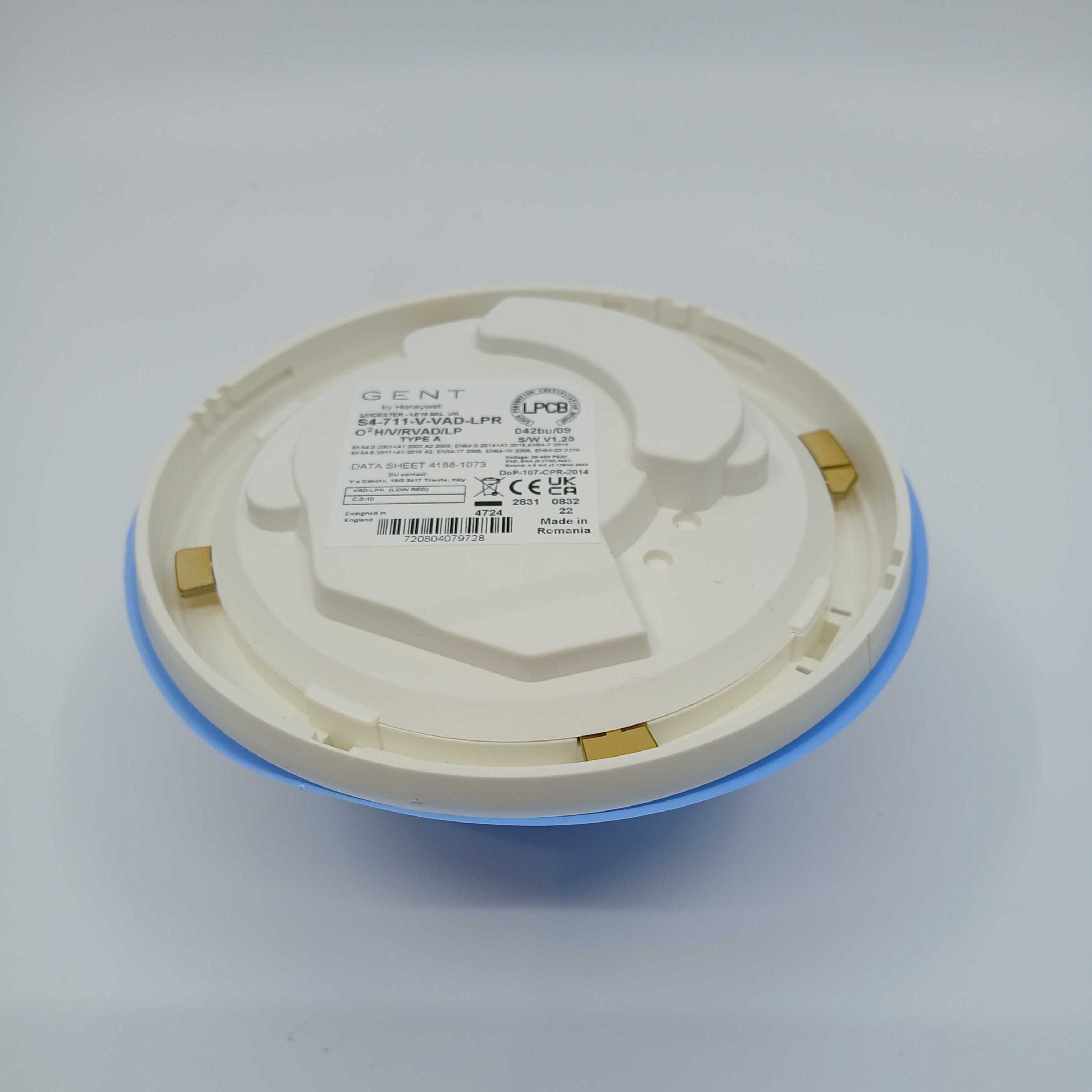 Gent S4-711-V-VAD-LPR Dual Optical Heat Sensor - JEM Systems UK