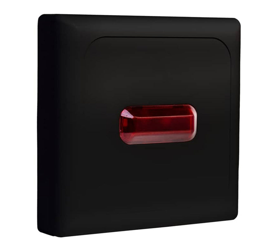 Global Fire Conventional Remote Indicator with Flashing LED (Black) (GFE-C-REM-IND-BLK) - JEM Systems UK