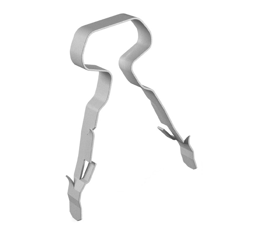 LINIAN Twin and Earth Clips 4mm, Grey (Pack of 100) (1LTEG004) - JEM Systems UK