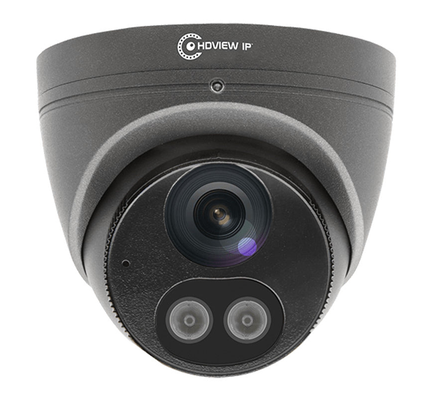 ESP HDview IP PoE 8MP 2.8mm Fixed Lens Dome Camera Grey (HC828FDG) - JEM Systems UK