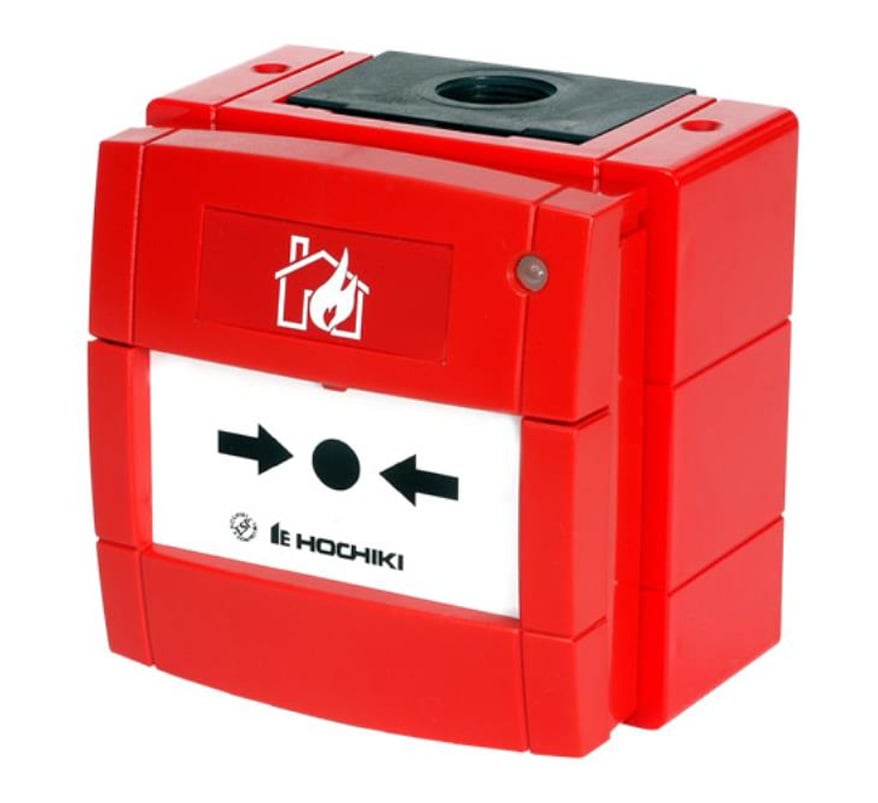 Hochiki ESP Intelligent Marine Approved Weatherproof Manual Call Point with SCI (Red) (HCP-WM(SCI)) - JEM Systems UK