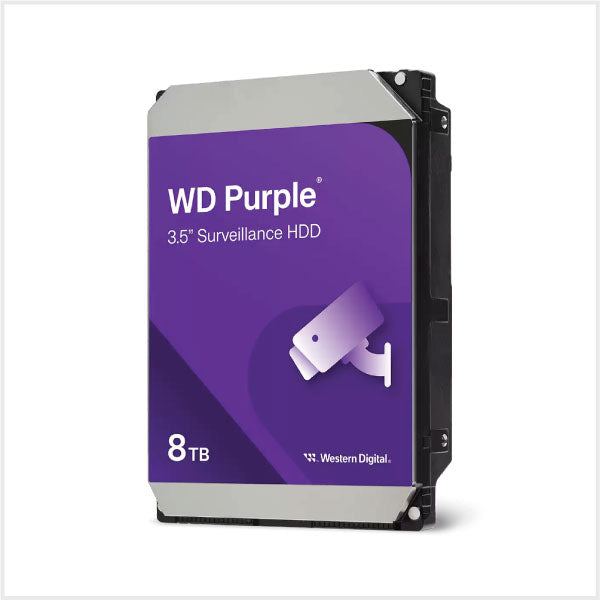 Western Digital Purple HDD - 8TB