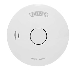 Hispec 10 Year Longlife Battery Optical Smoke Alarm (HSA/BP/10)