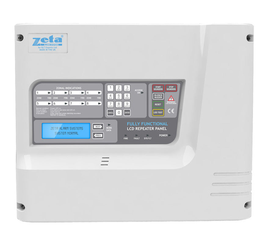 Zeta Infinity ID2 Intelligent 2-Wire Full Function Repeater Panel (ID2/REP) - JEM Systems UK