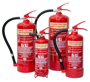 Jewel 6F3X 6 Litre Fluorine Free Foam Fire Extinguisher