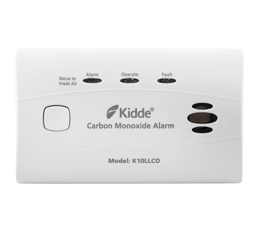 Kidde K10LLCO 10 Year Longlife Battery Carbon Monoxide Alarm - JEM Systems UK