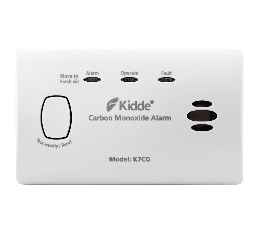 Kidde K7CO Battery Powered LED Carbon Monoxide Alarm - JEM Systems UK