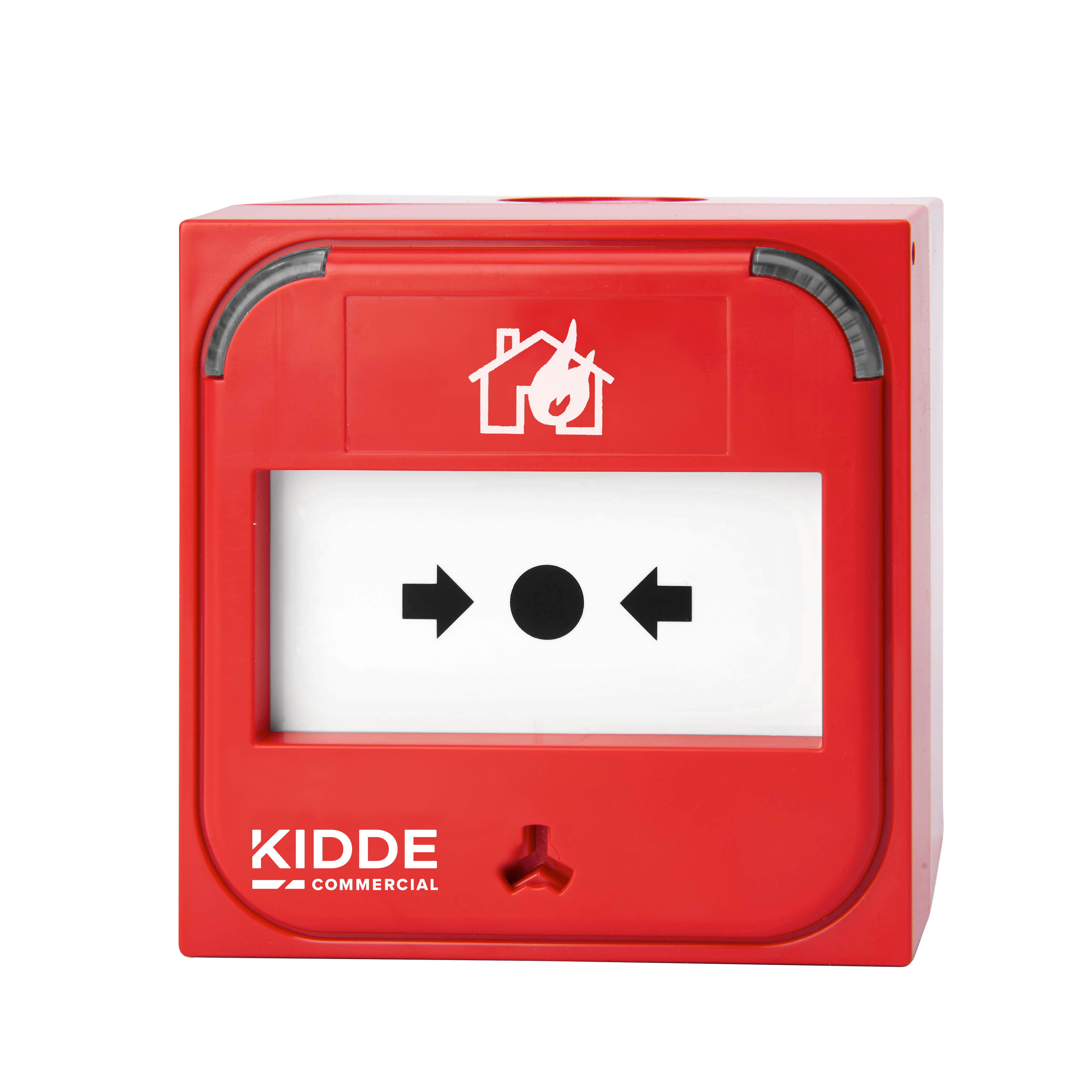 Ziton KE-DM3010R-KIT Intelligent Addressable Manual Call Point - Surface Mount (Red)