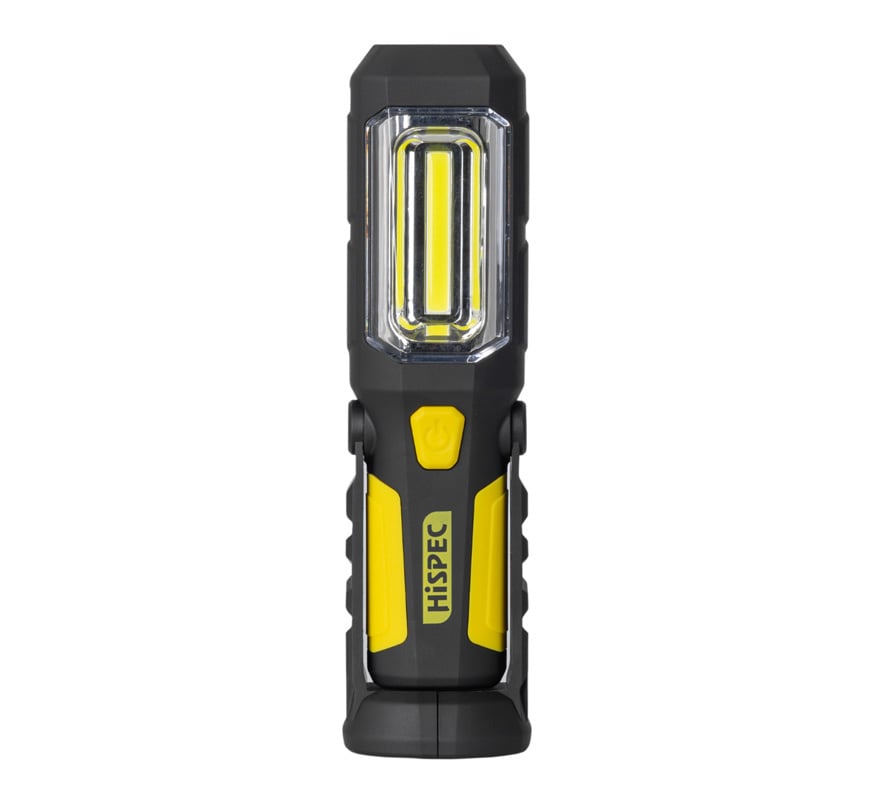 Hispec 3+1W LED Rechargeable Magnetic Torch (HSSL/TORCH-R) - JEM Systems UK