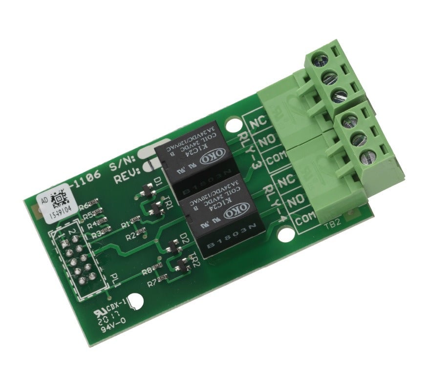Advanced MXP-507 2-way Relay Card - JEM Systems UK