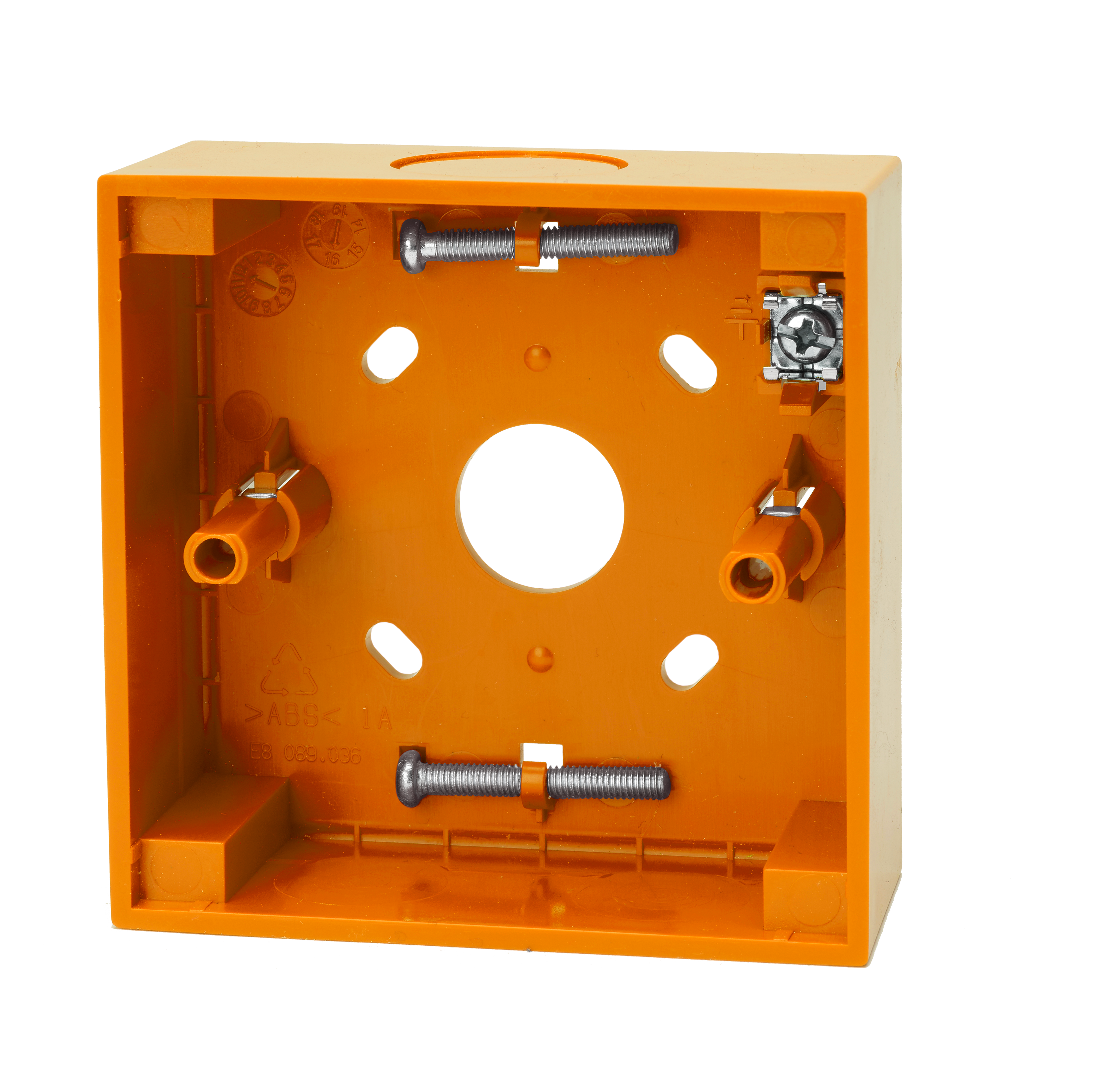 Ziton N-MC-BB-O Surface Mount Back Box - ORANGE