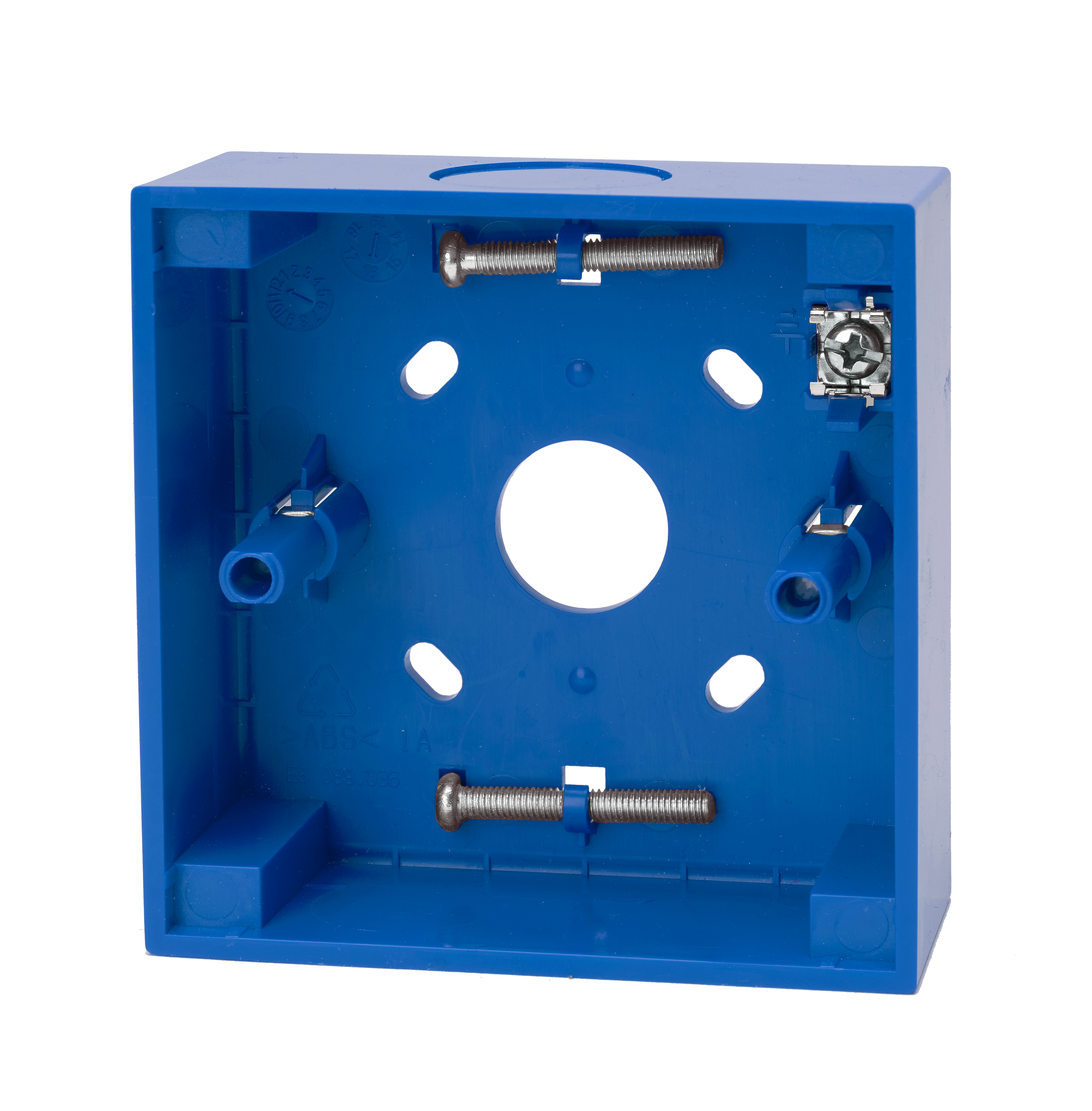 Ziton N-MC-BB-U Surface Mount Back Box - BLUE