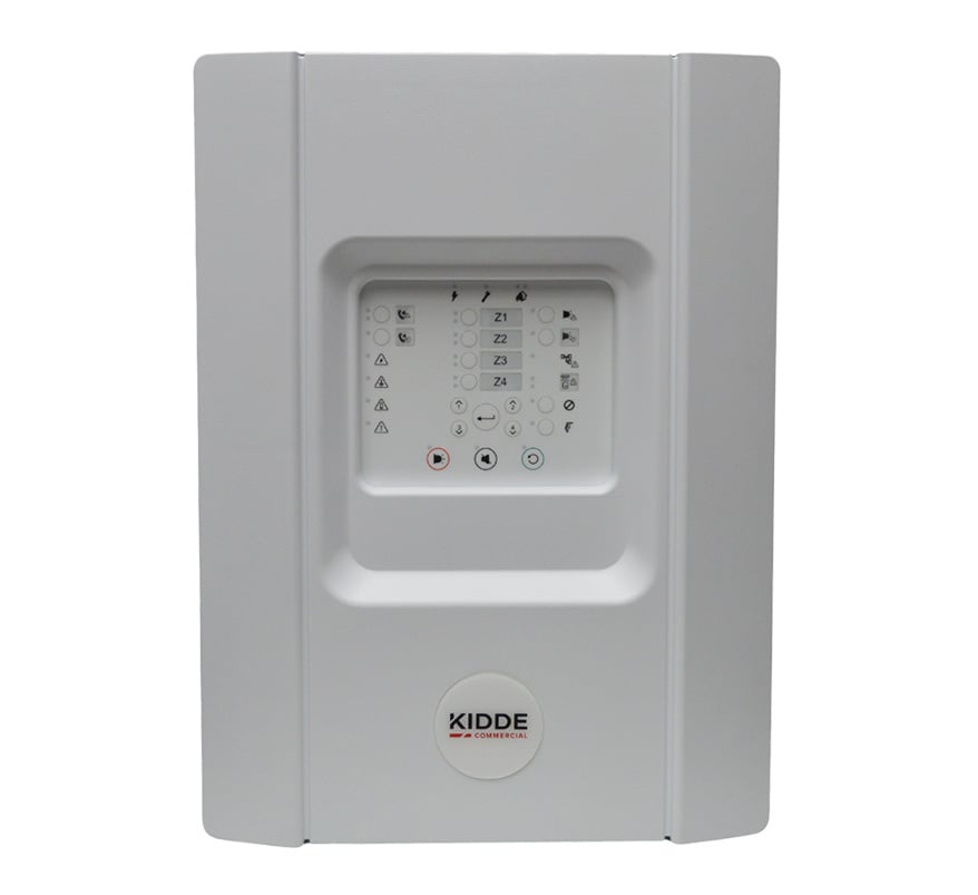 Kidde 4 Zone Conventional Fire Alarm Control Panel (NC-PF4) - JEM Systems UK