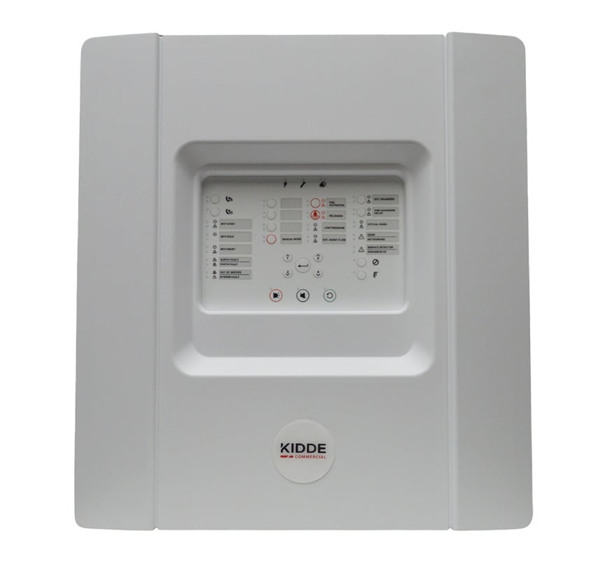 Kidde 3 Zone Conventional Fire & Extinguishing Control Panel (NC-PX3) - JEM Systems UK