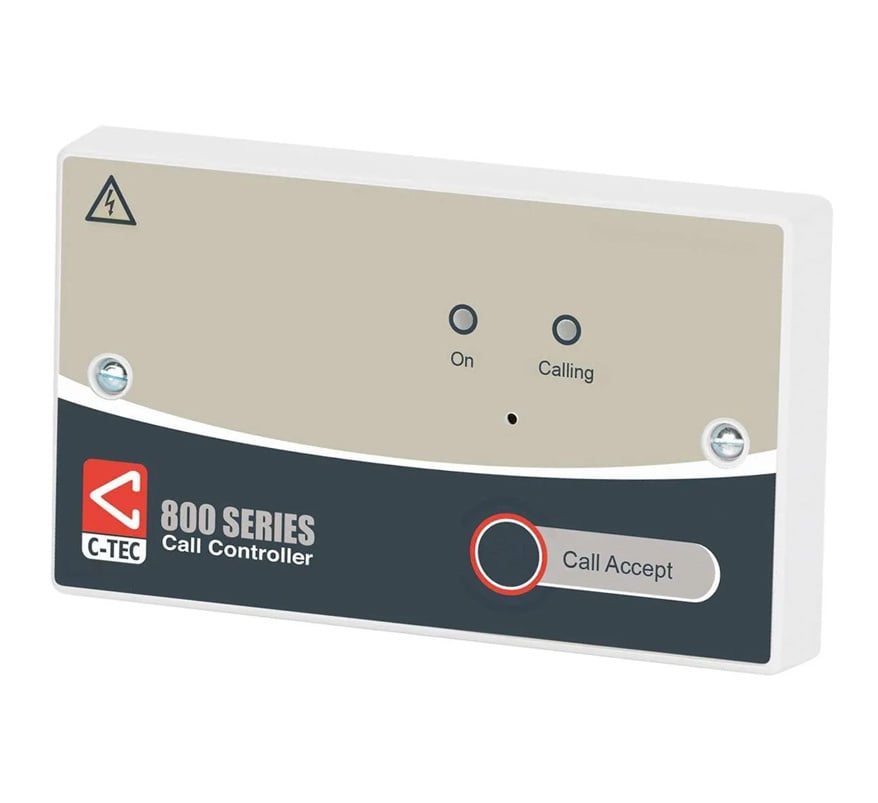 C-TEC Conventional Single Zone Call Controller c/w 12V 140mA PSU (NC943B) - JEM Systems UK