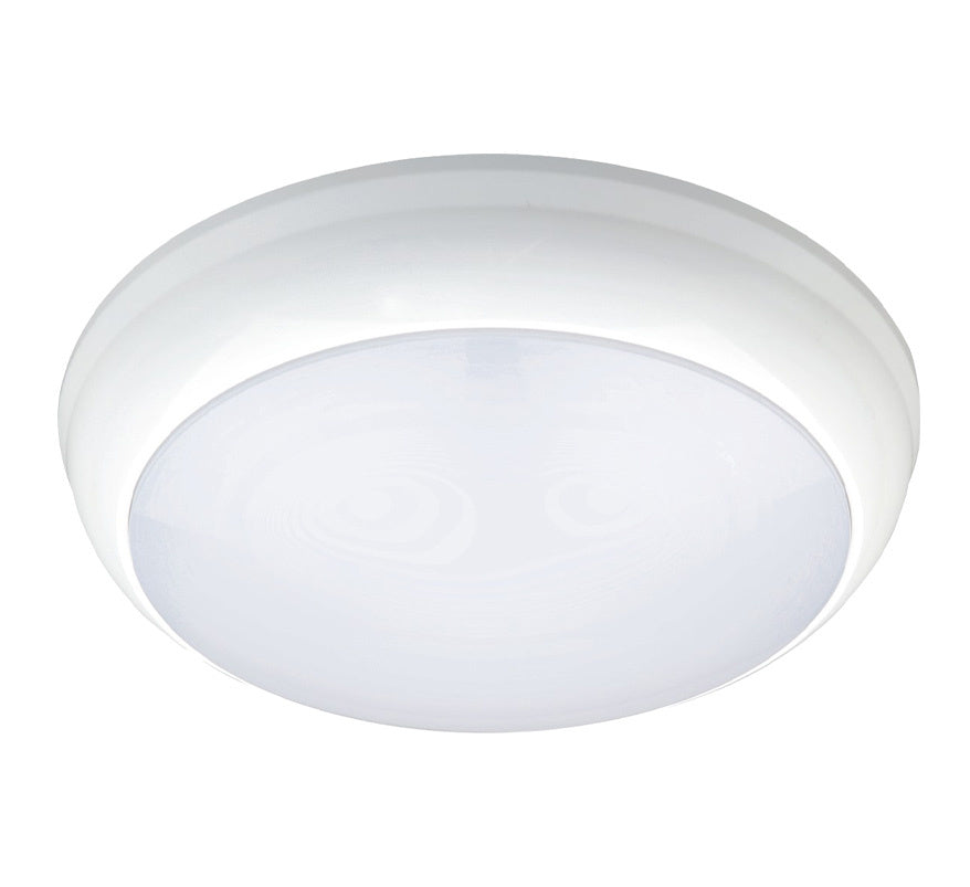 BLE OXLEY 15W IP65 Circular Emergency Bulkhead - White (EL-120651-M3) - JEM Systems UK