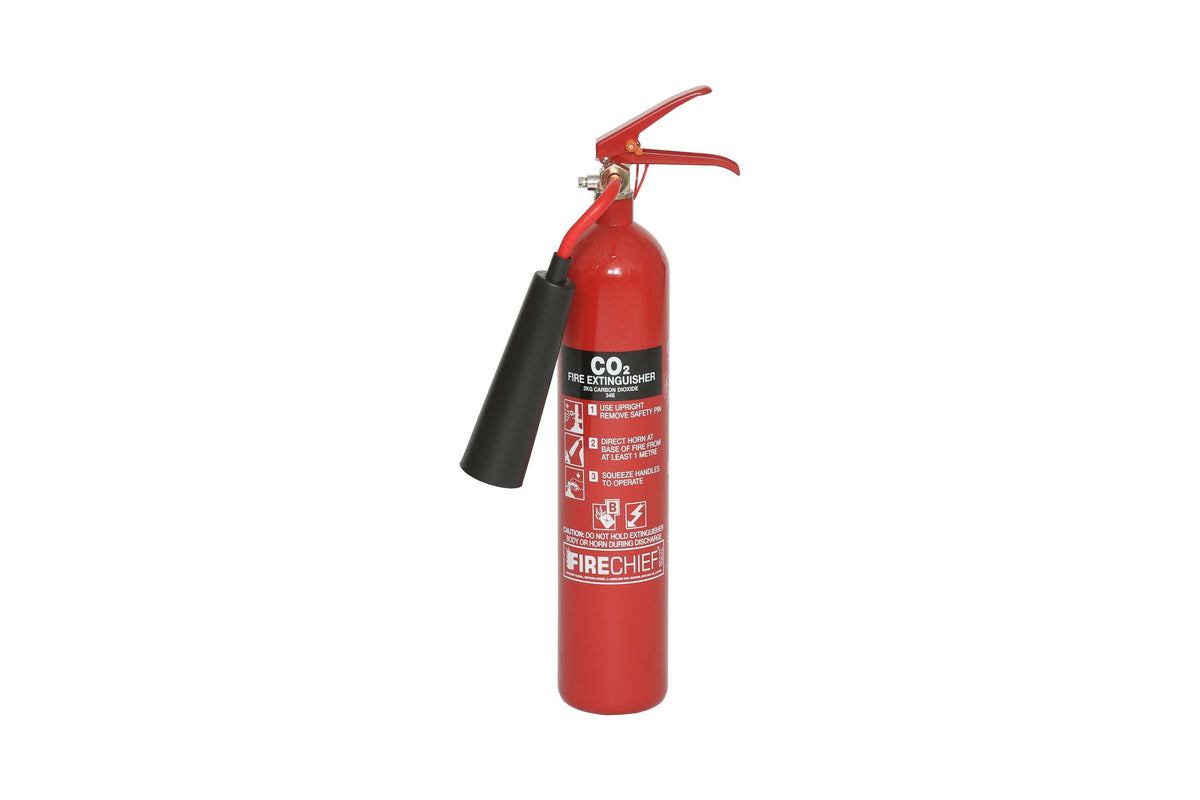 Firechief XTR 2kg CO2 Extinguisher - Steel (FXCD2S)