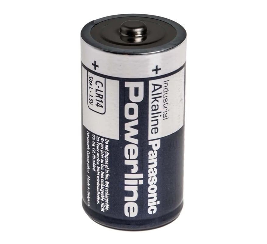 Panasonic Powerline C Industrial Alkaline Batteries (Pack of 24) (LR14AD) - JEM Systems UK