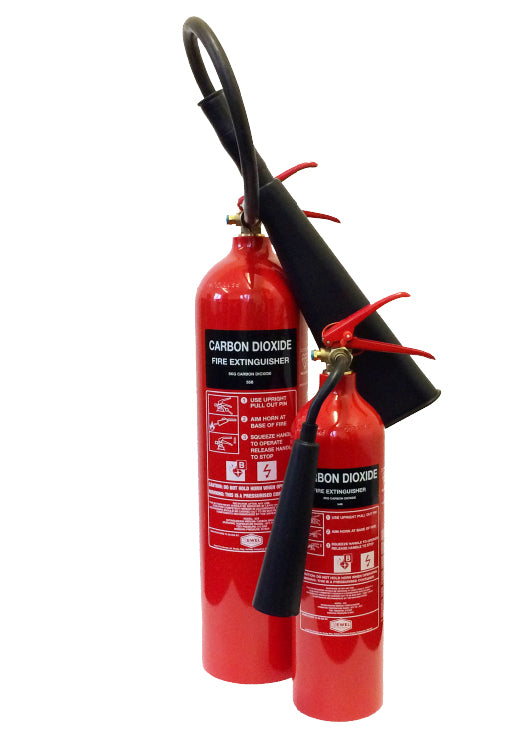 Jewel 5PRX 5kg CO2 Premium Refurbished Fire Extinguisher with Hose and Horn