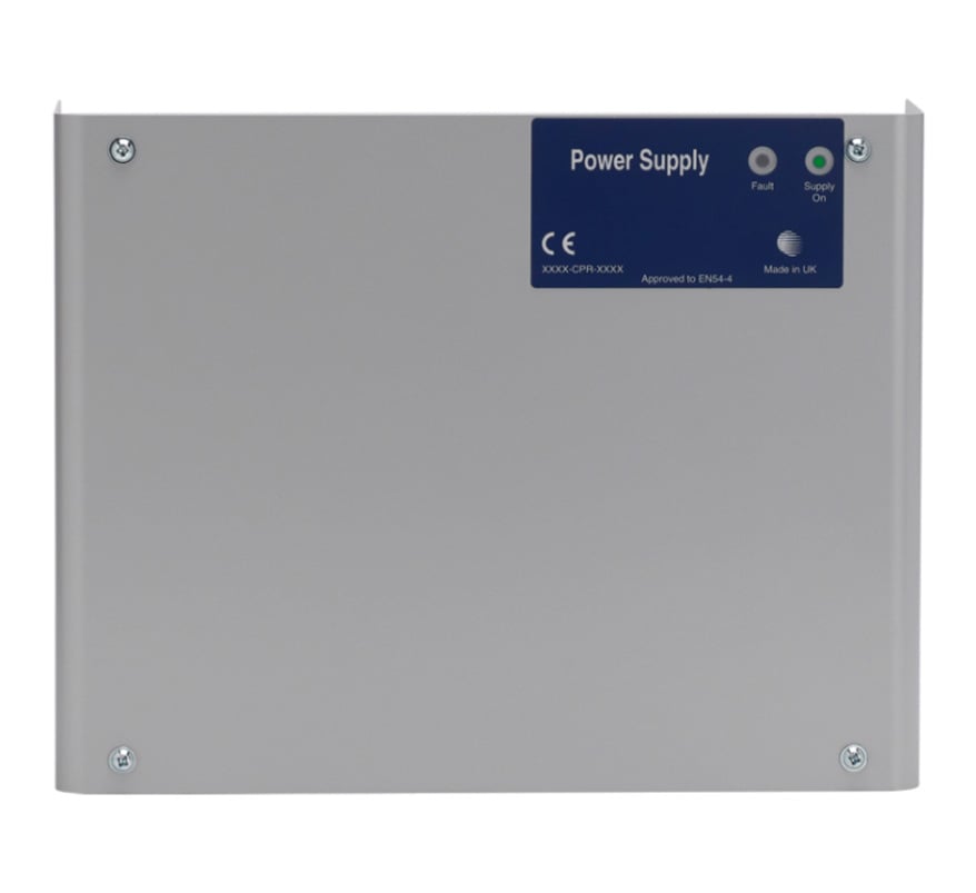 HAES 3A EN54 Power Supply (Takes 2 x 7Ah Batteries) (PSU-1002) - JEM Systems UK
