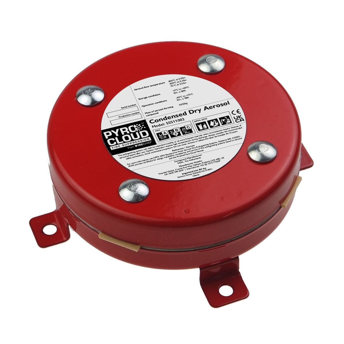 Firechief Solid State Suppression Unit (SSS11002)