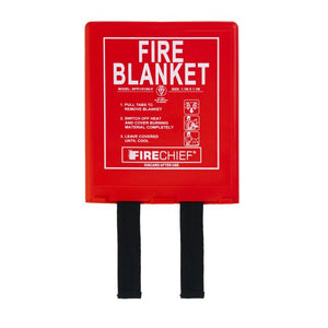 Firechief BPR1/K100-P 1.1 x 1.1m Fire Blanket, Rigid Case