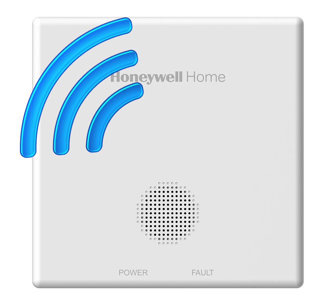 Honeywell Home R200C-N1 10 Year Longlife Battery Radio-Interlink Carbon Monoxide Alarm - JEM Systems UK