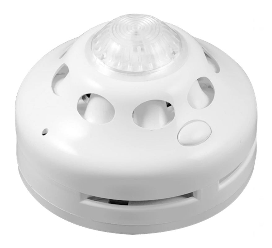 Electro Detectors Wireless Optical Smoke Detector with Sounder & LED Beacon (EDA-R6030) - JEM Systems UK