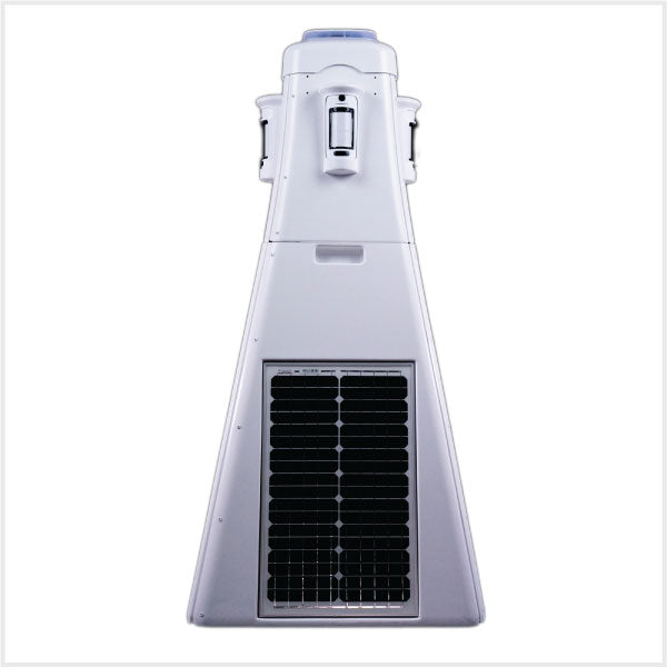 RapiDetect - Solar Power Ajax Rapid Deployable Tower with 360-Degree View (White)