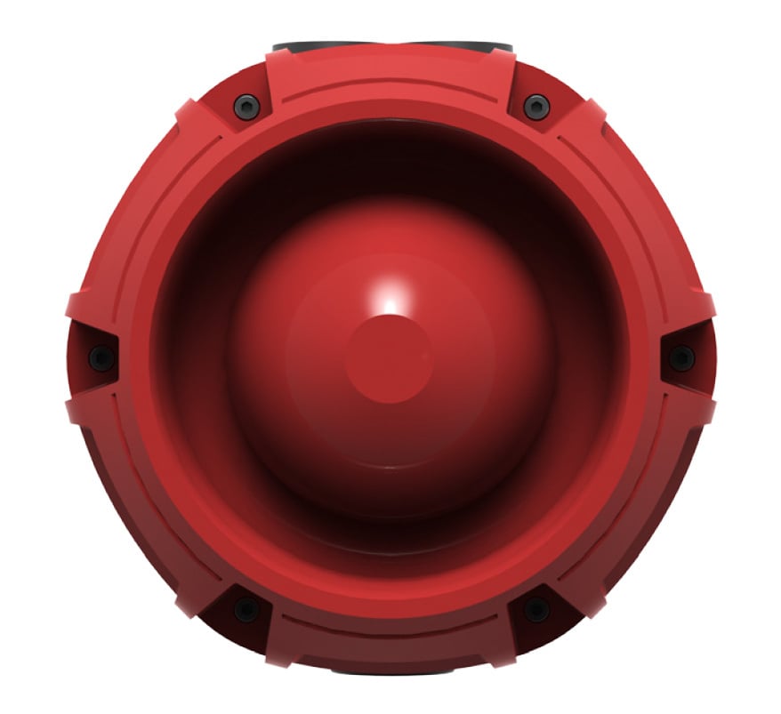 Zeta Raptor MKII Addressable Weatherproof Sounder (Red) (ZRAP/R) - JEM Systems UK