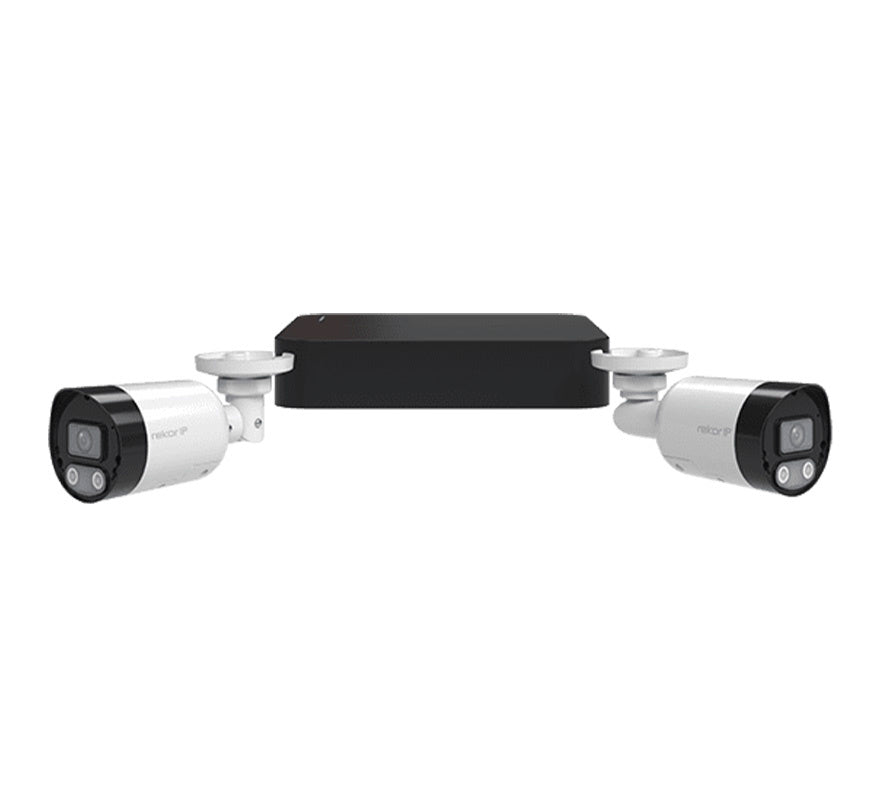 ESP Rekor IP PoE 2MP 4-Channel 2 Bullet Camera Kit 1TB White (RC24KB2W) - JEM Systems UK