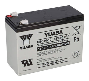 Yuasa REC10-12 12V 10Ah Deep Cycle AGM VRLA Battery