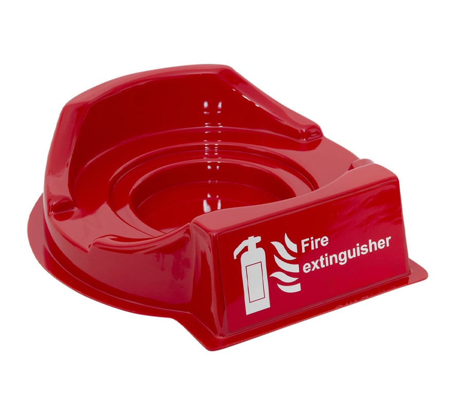 FMC Single Universal Fire Point Extinguisher Stand (Red) (FMCUVP1R) - JEM Systems UK