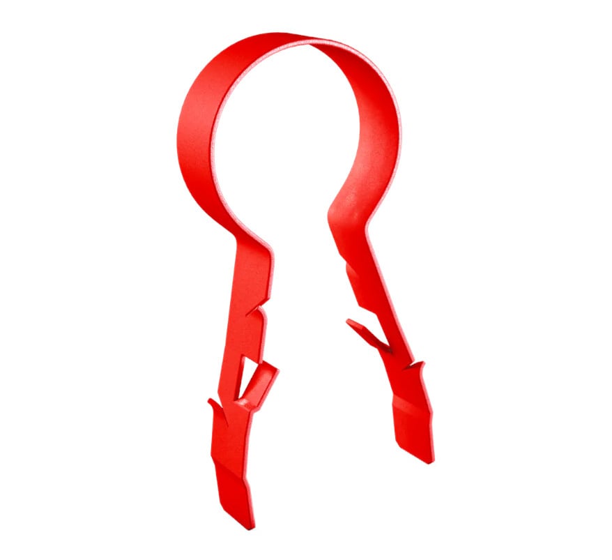 LINIAN SuperClip 12-14mm, Red (Pack of 25) (1LSR1214) - JEM Systems UK