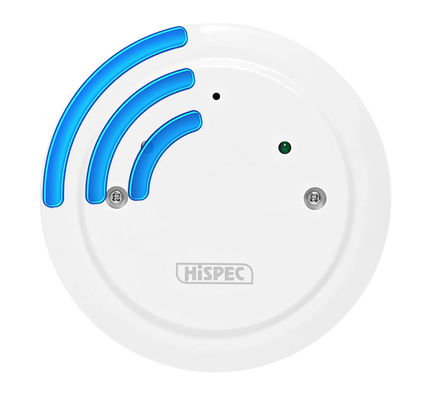 Hispec RF PRO Mains Powered Radio-Interlink Relay Base (HSSA/RB/RF10-PRO) - JEM Systems UK