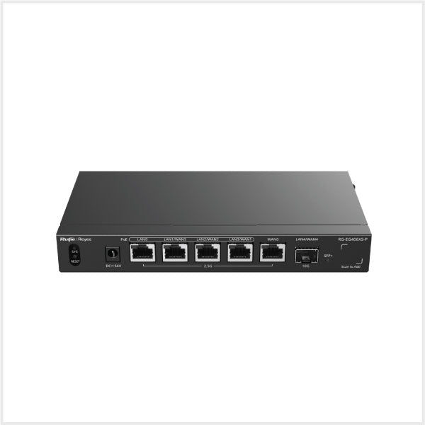 6-Port Multi-Gigabit Cloud-Managed Enterprise PoE Router