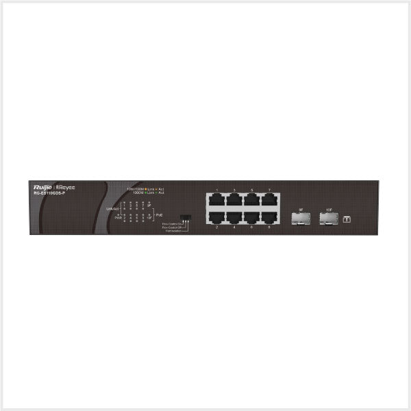 10-Port Full Gigabit Unmanaged PoE Switch