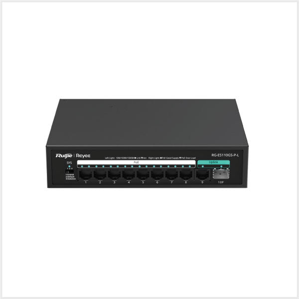 10-Port Gigabit Unmanaged PoE Switch