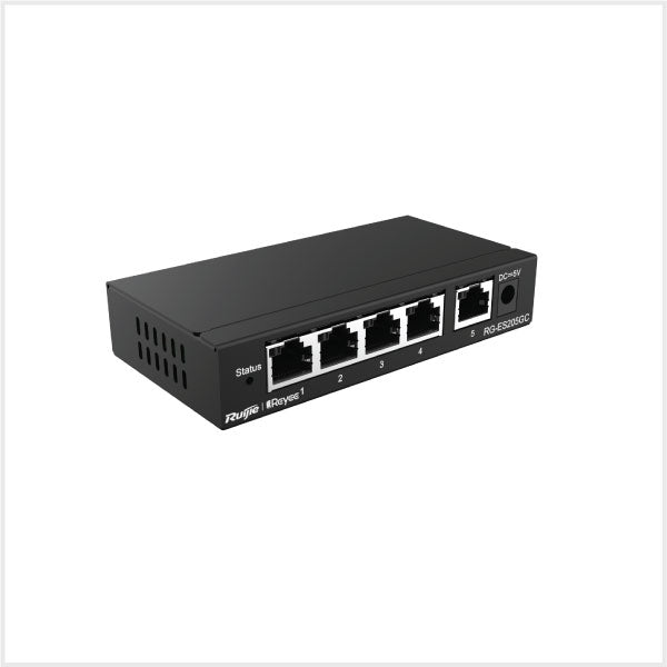 5-Port Gigabit Smart Cloud-Managed CCTV Switch