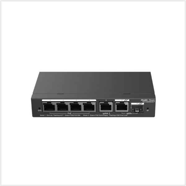 6-Port Gigabit Smart PoE Cloud-Managed Switch
